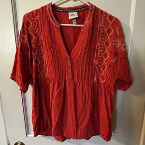Boho Knox rose top